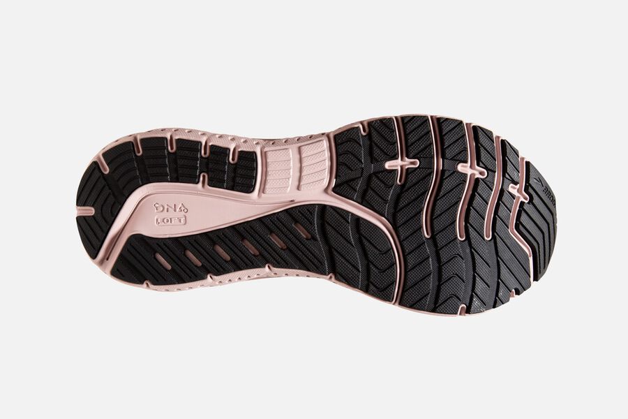 Brooks Transcend 7 Road Löparskor Dam - Grå/Svarta/Rosa - 6782-VOFRI